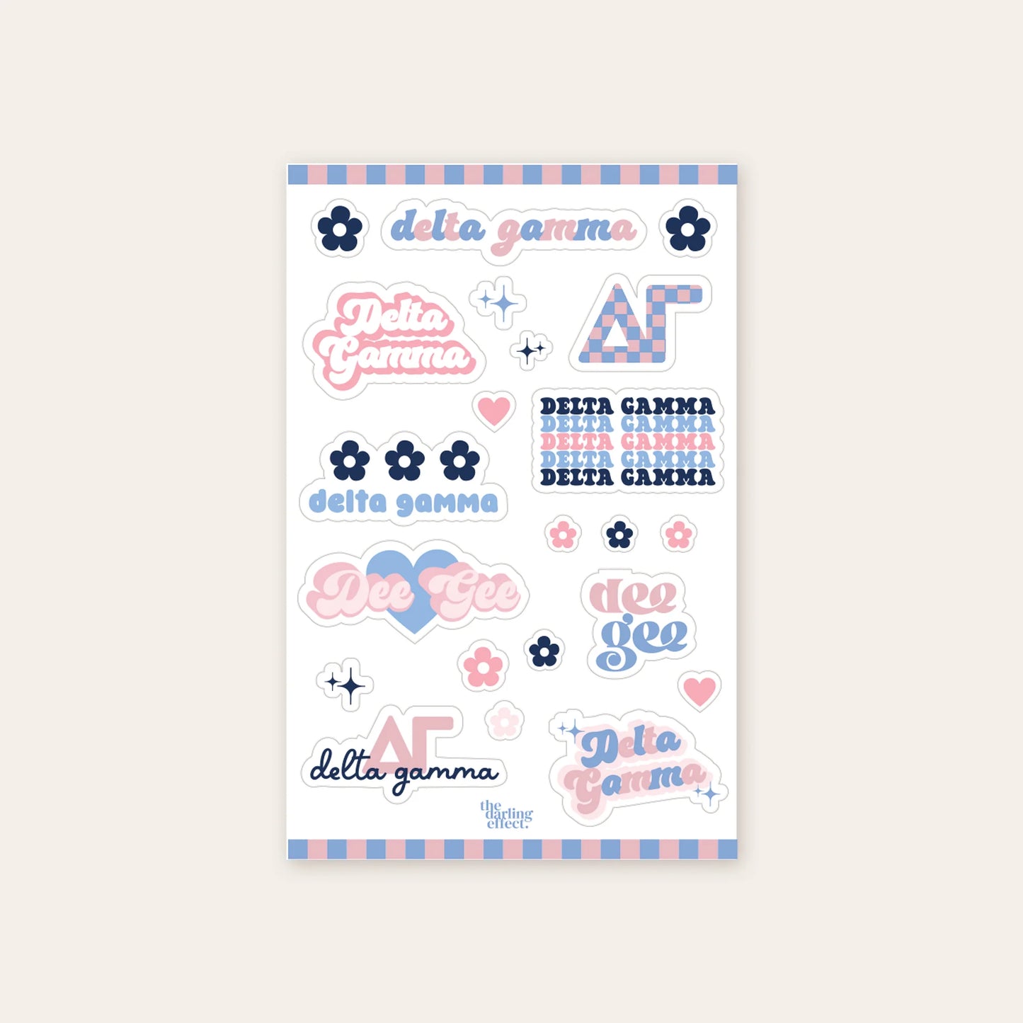 Greek Sticker Sheet