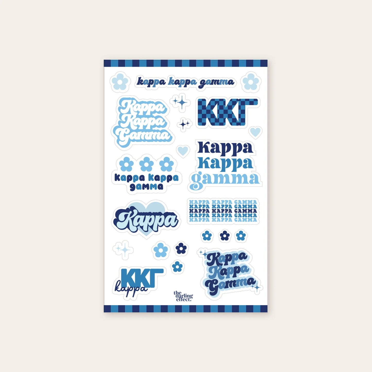 Greek Sticker Sheet