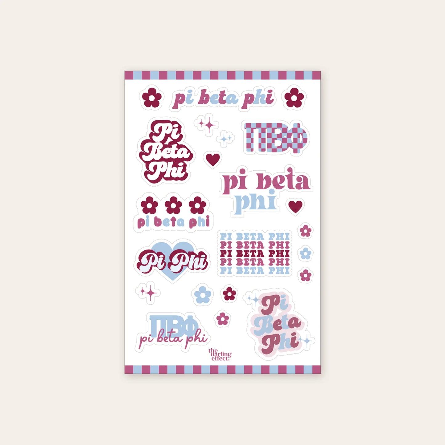 Greek Sticker Sheet