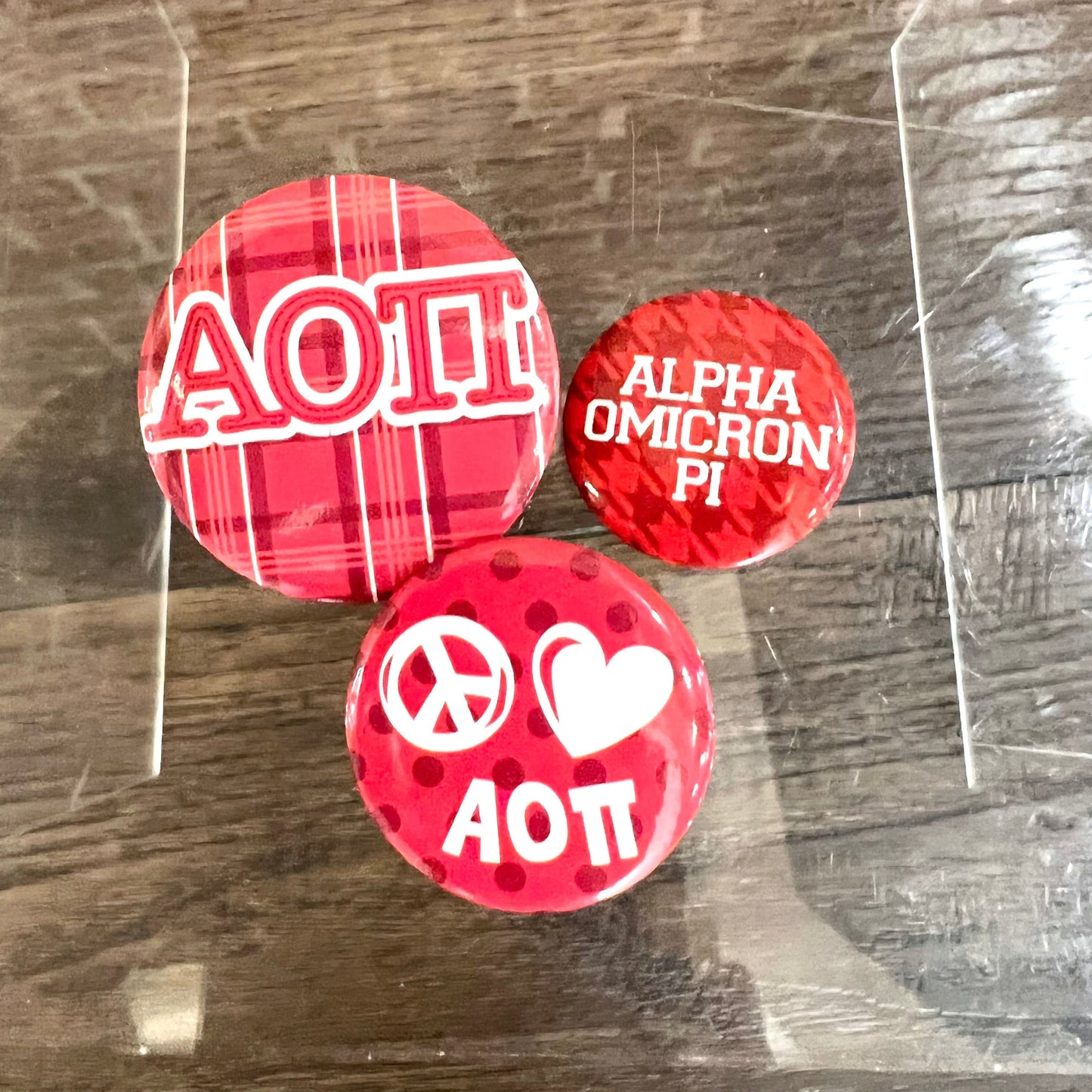 Greek Buttons Set