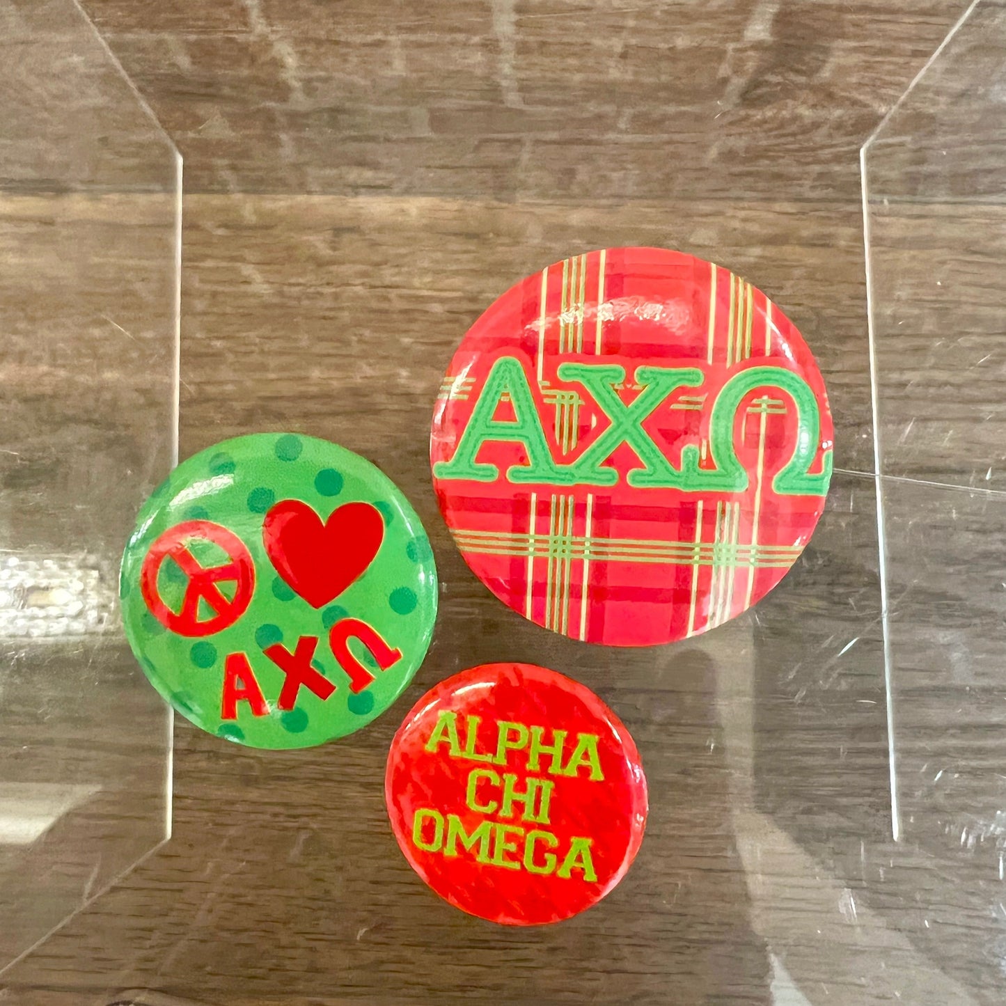 Greek Buttons Set