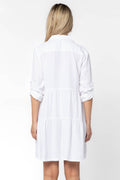 Bree Rolled Sleeve Dress