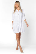Bree Rolled Sleeve Dress
