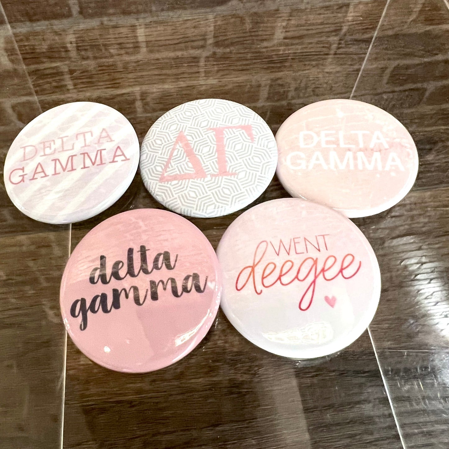 Greek Buttons Set