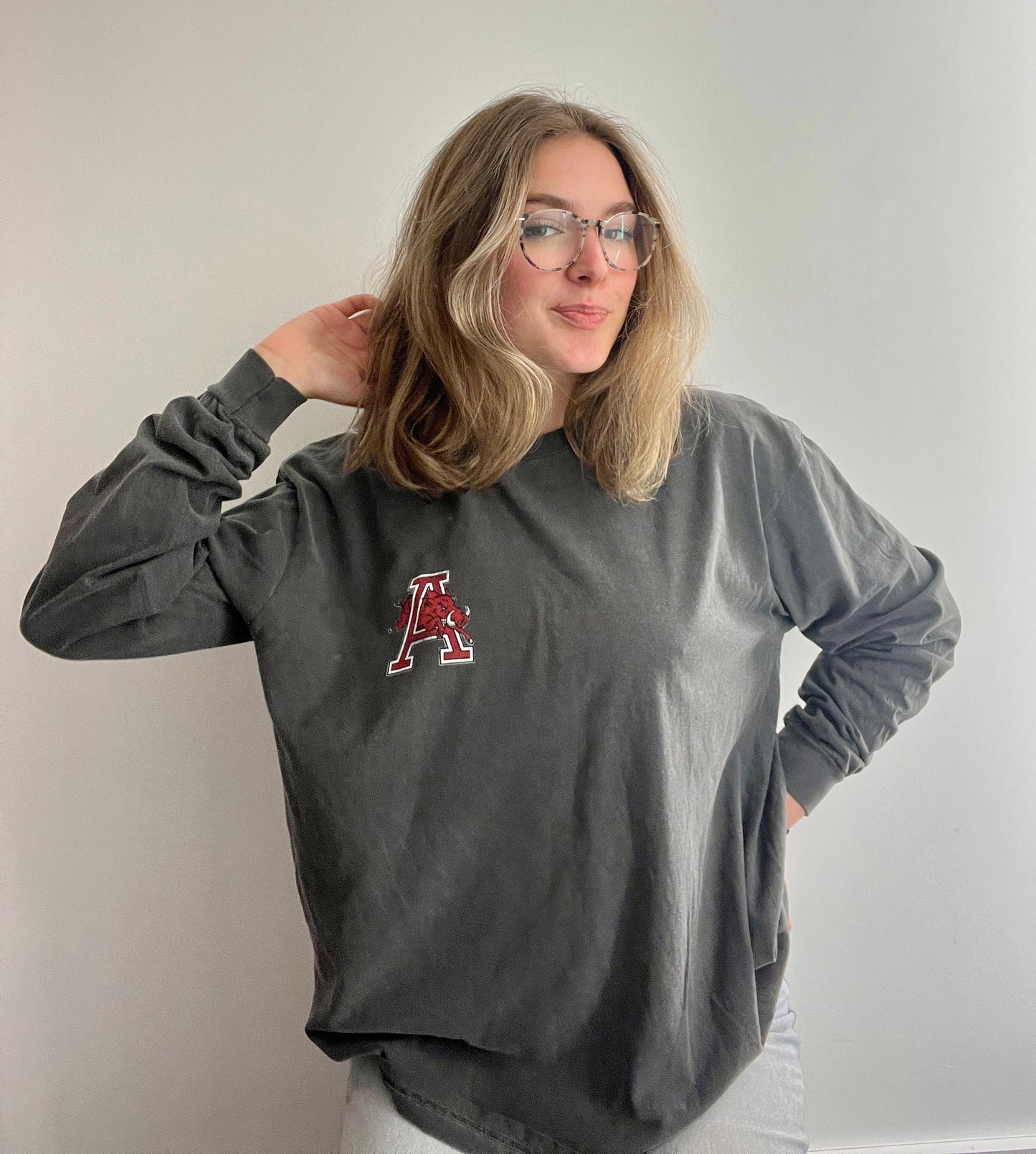 Hog Through the 'A' Long Sleeve