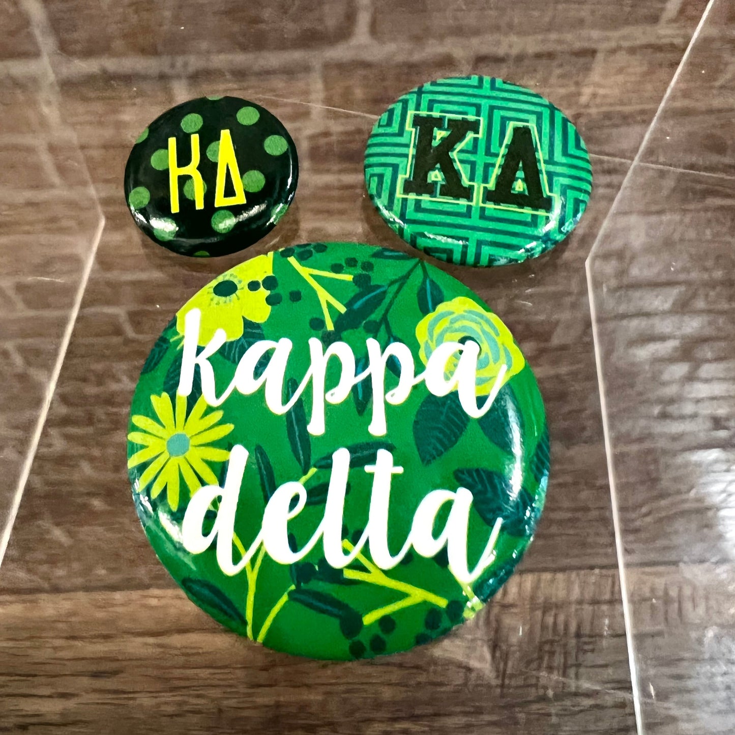 Greek Buttons Set