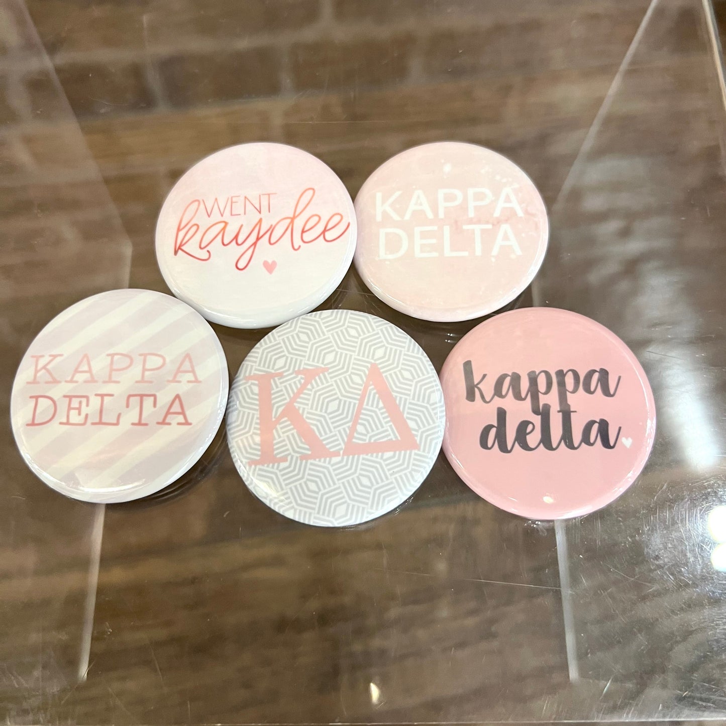 Greek Buttons Set