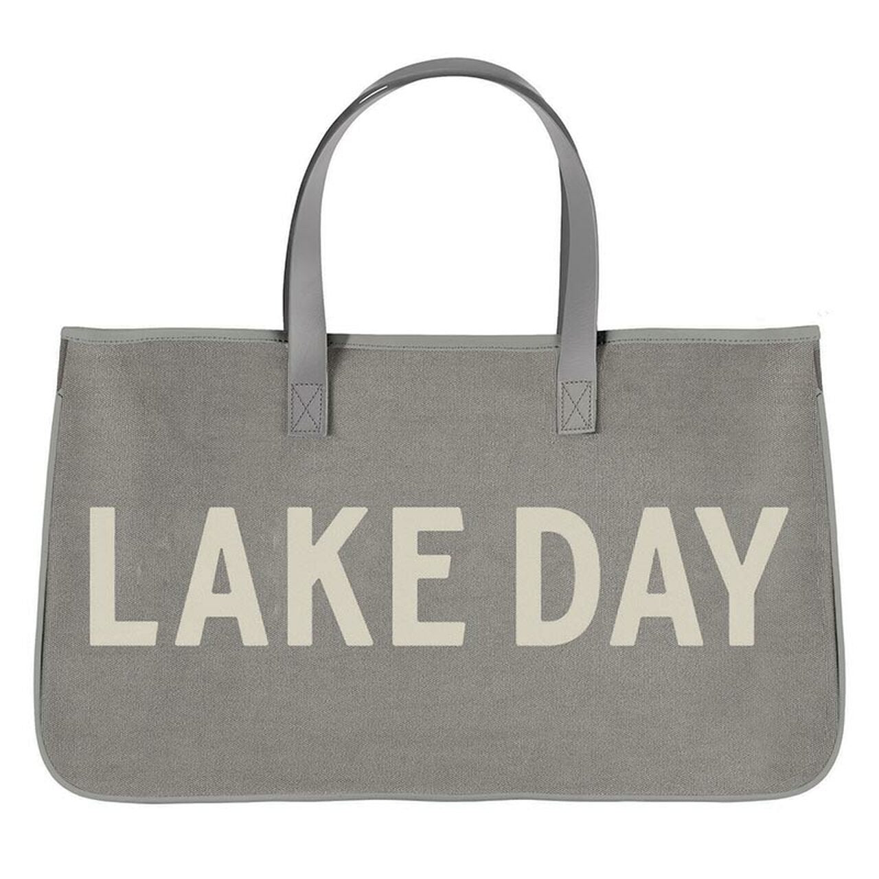 Grey Canvas Tote