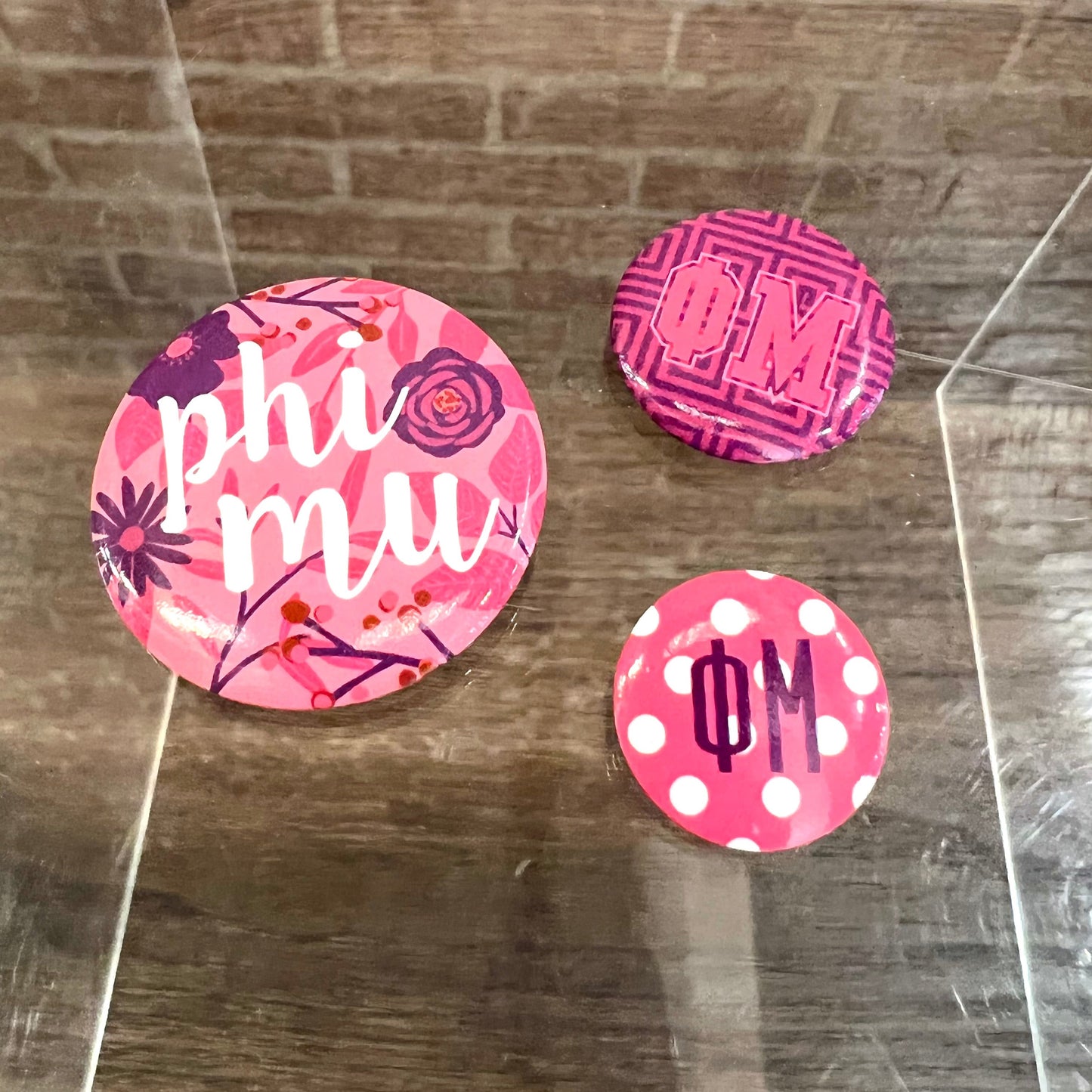 Greek Buttons Set