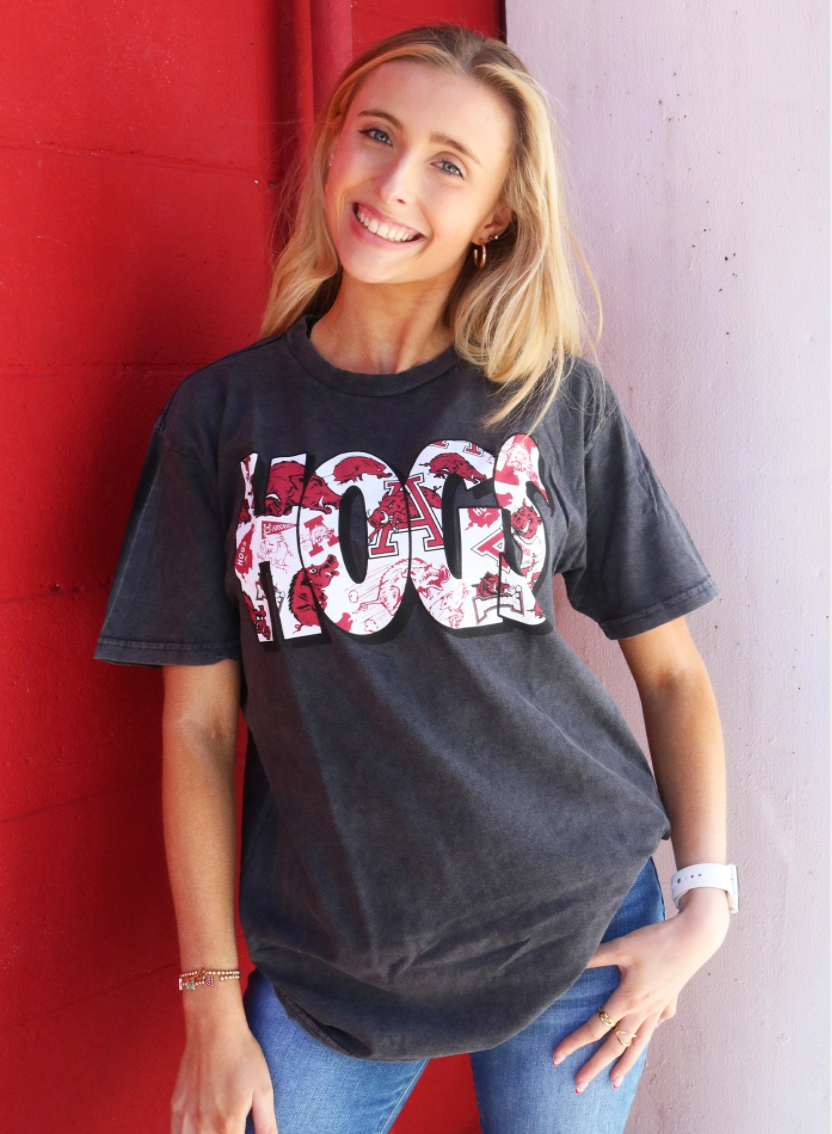 Hogs Multi Logo Tee