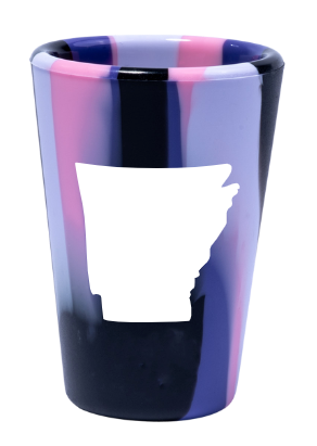 Silipint Arkansas Shot Glasses