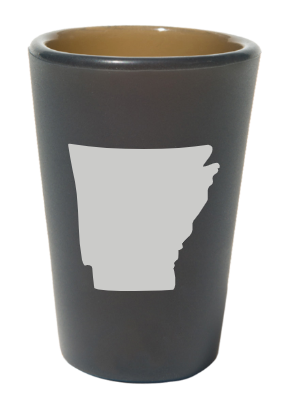 Silipint Arkansas Shot Glasses