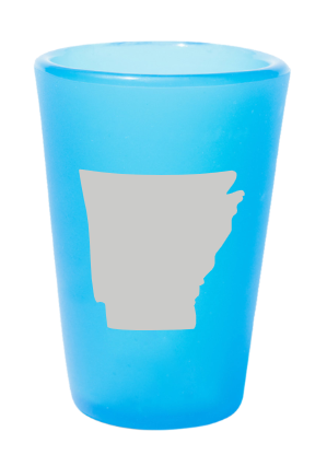 Silipint Arkansas Shot Glasses