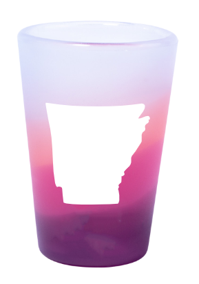 Silipint Arkansas Shot Glasses