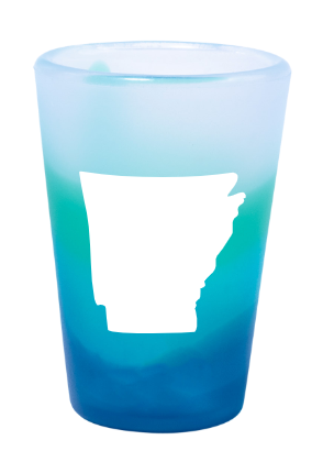 Silipint Arkansas Shot Glasses