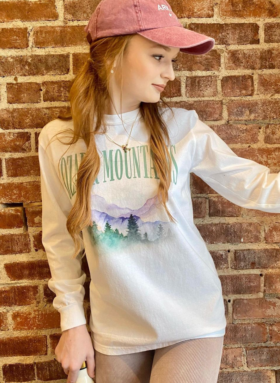 Ozark Mountains Long Sleeve Tee