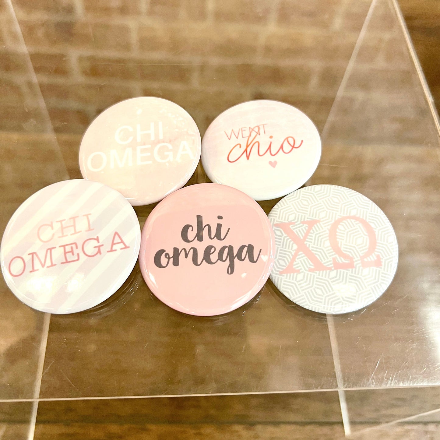 Greek Buttons Set