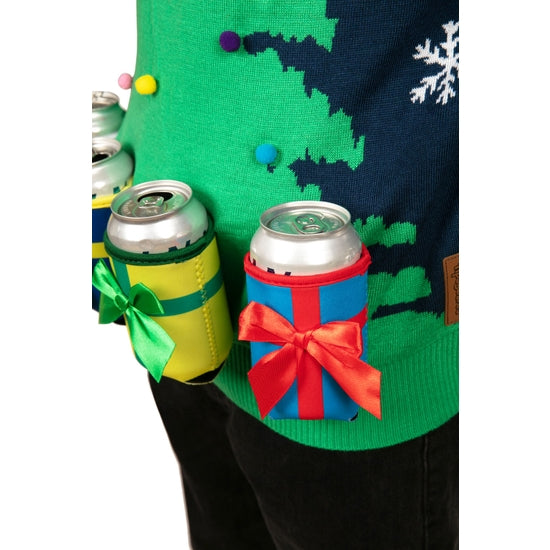 Men's Koozie Christmas Tree Sweater
