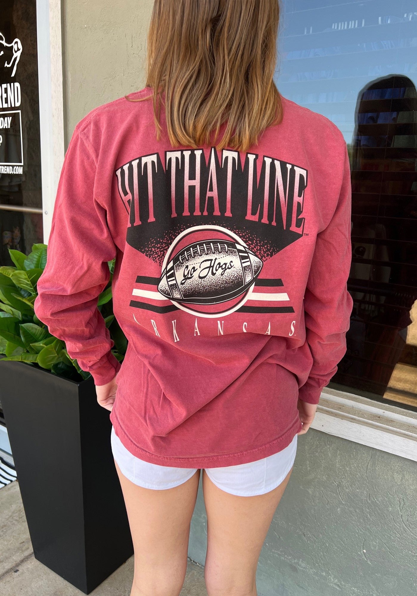 Hit That Line Long Sleeve Tee