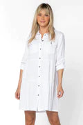 Bree Rolled Sleeve Dress