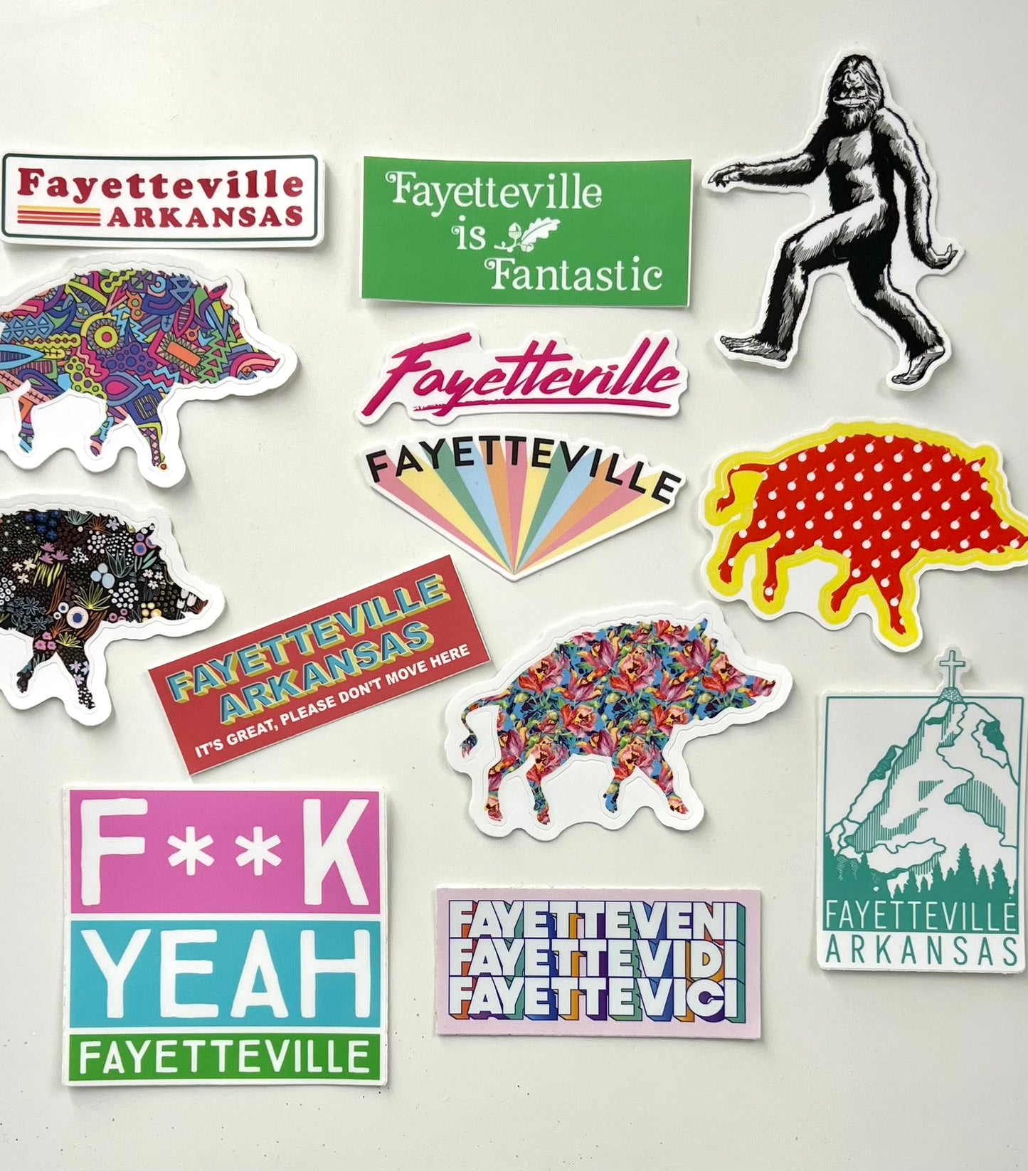 Fayetteville Stickers