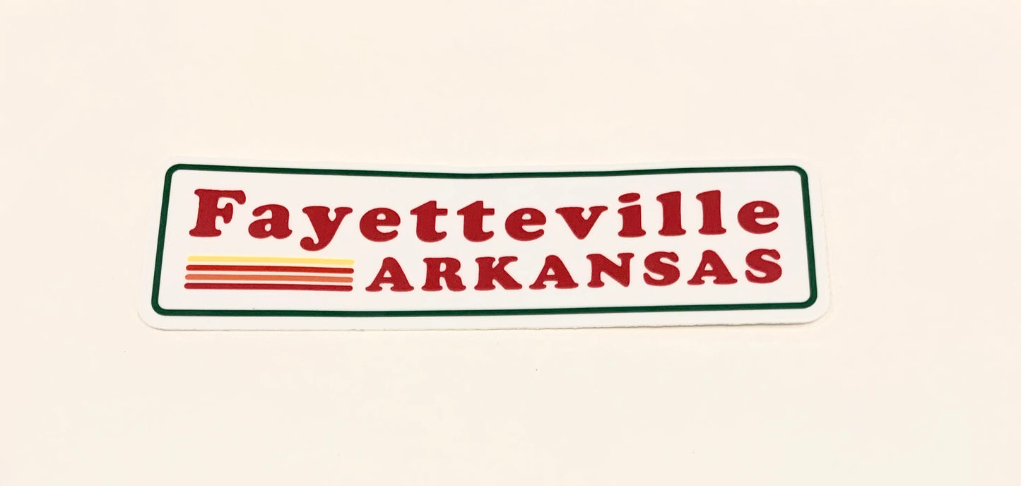 Fayetteville Stickers
