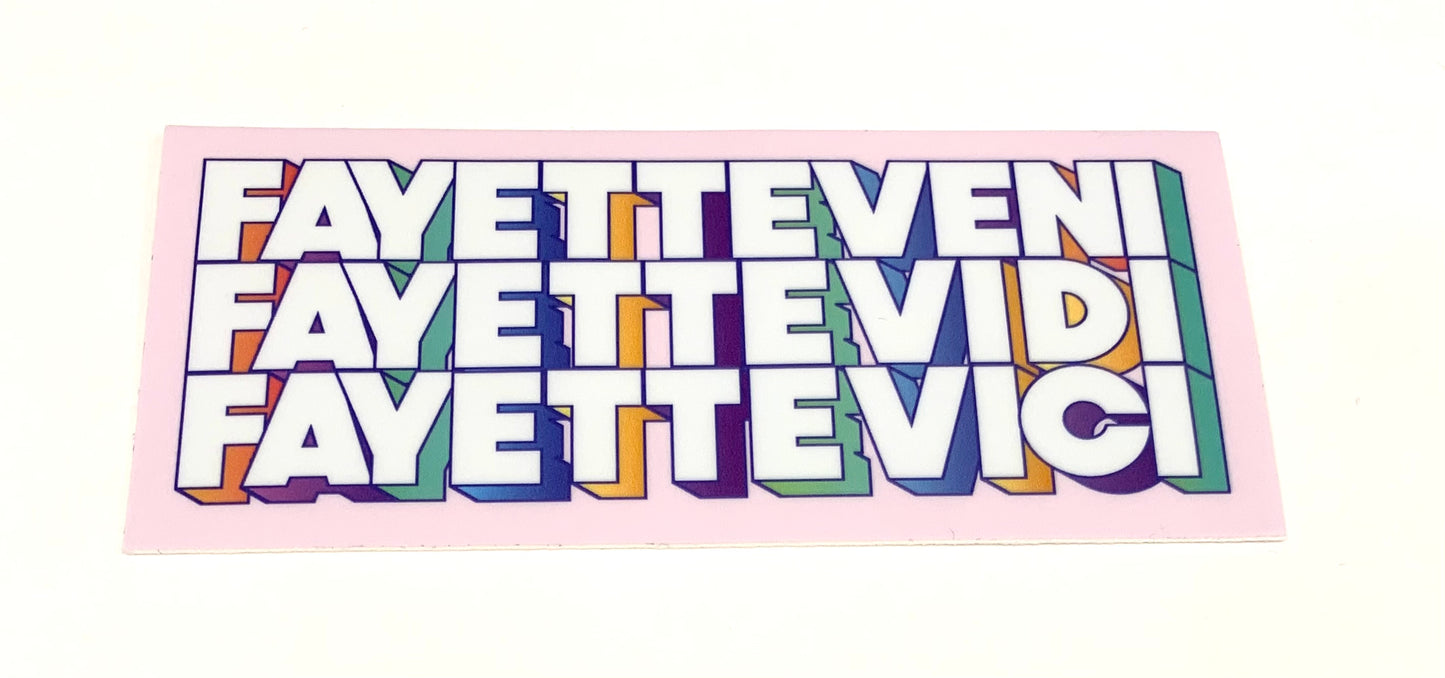 Fayetteville Stickers