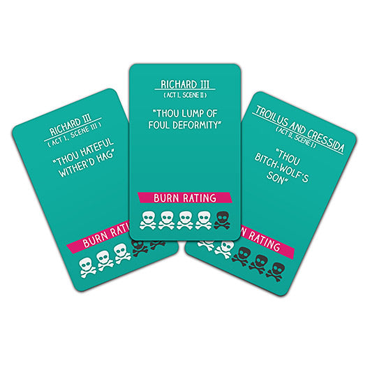 Shakespearean Profanities Cards