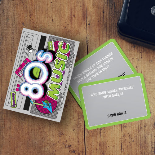 80s Trivia Cards