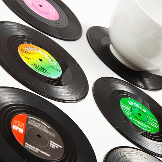 Vinyl Coasters