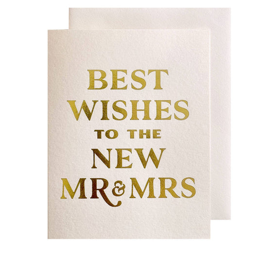 Best Wishes Wedding Card