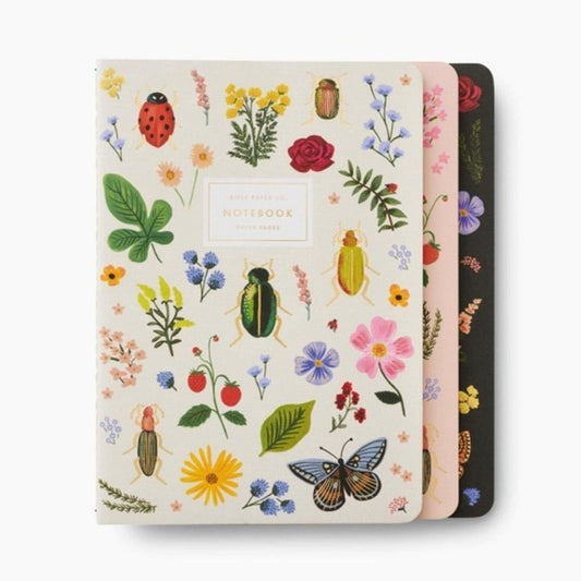 Rifle Paper Assorted Set of 3 Notebooks