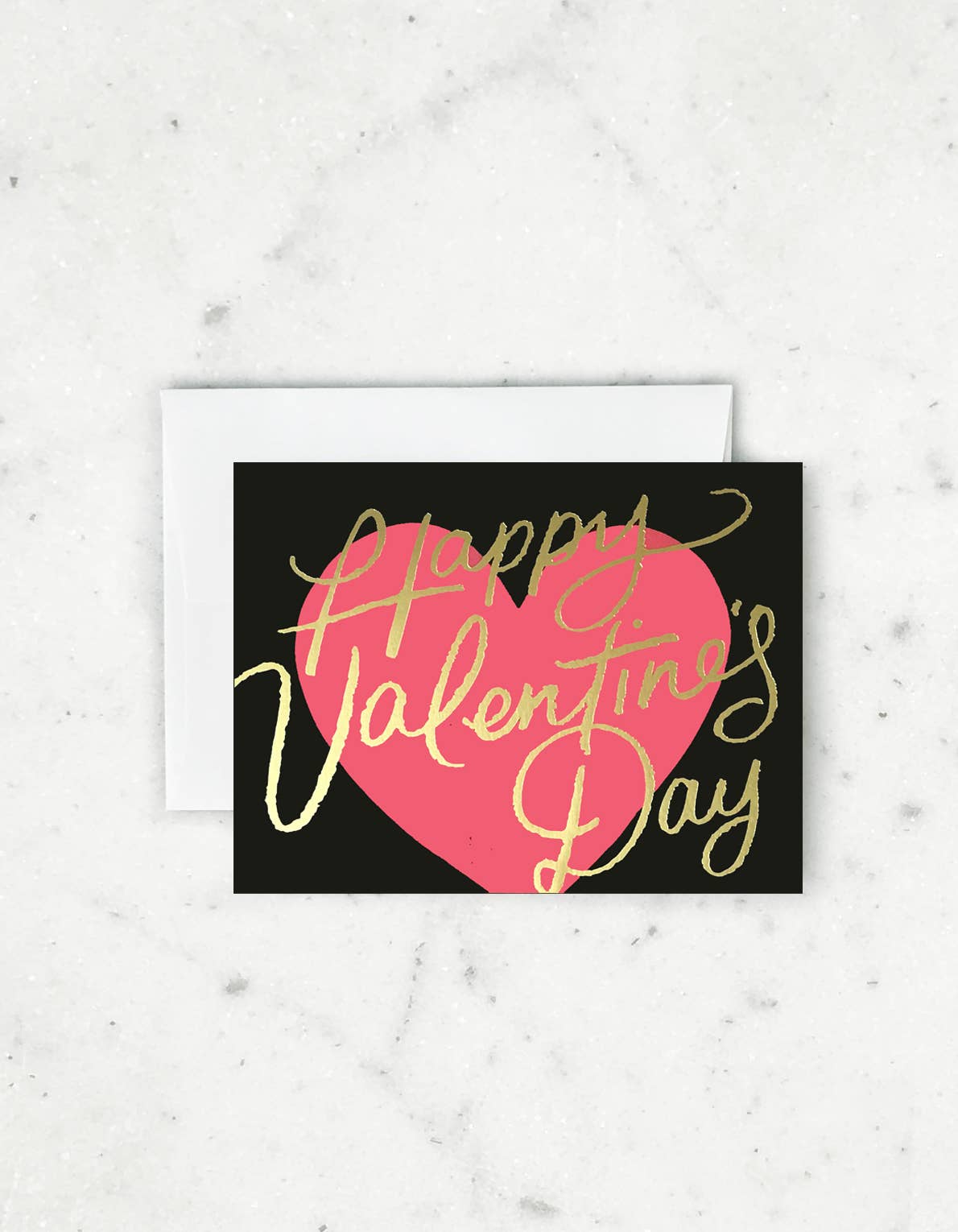 Script Valentines Greeting Card