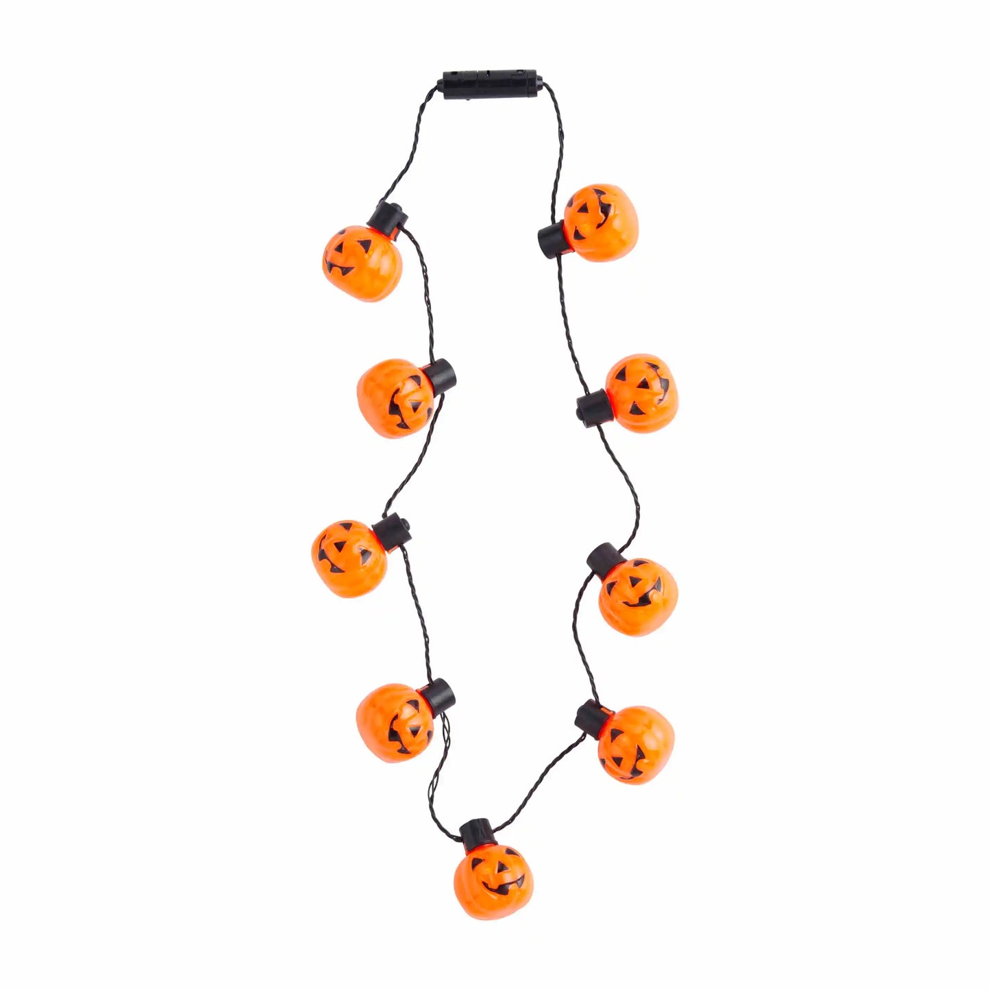Light-up Jack-O-Lantern Necklace