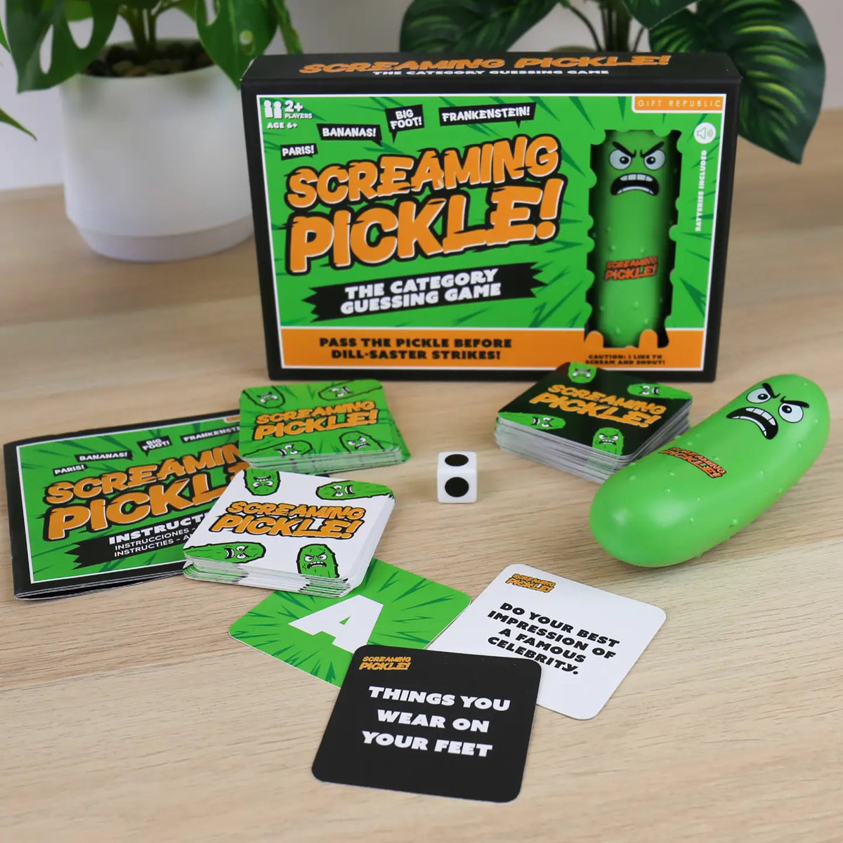 Screaming Pickle - Pickle Panic Game