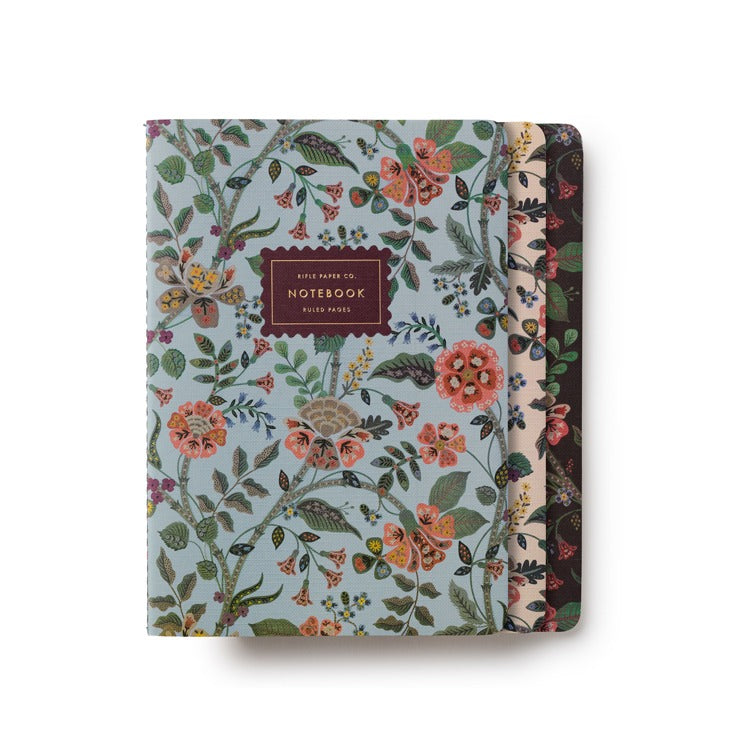 Rifle Paper Assorted Set of 3 Notebooks