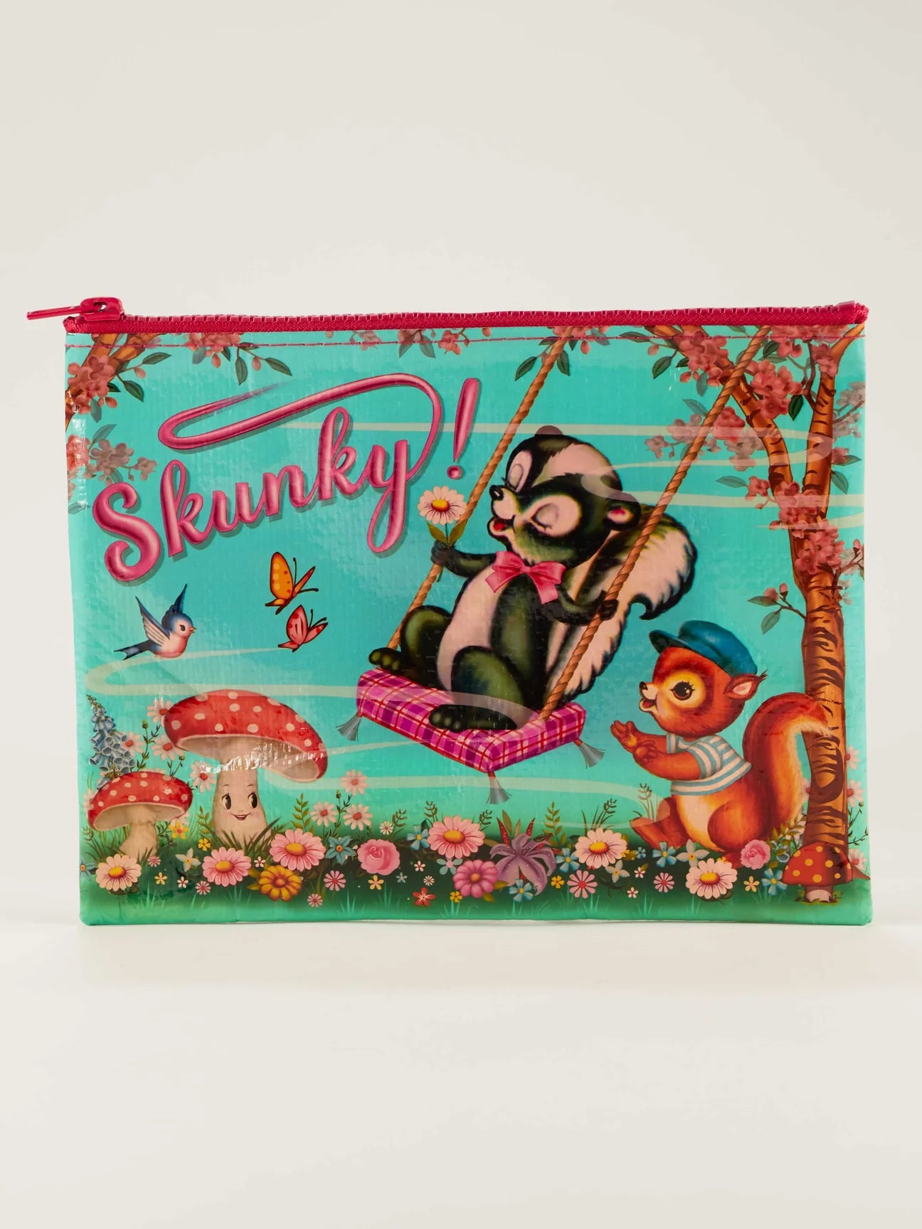 Blue Q Zipper Pouch