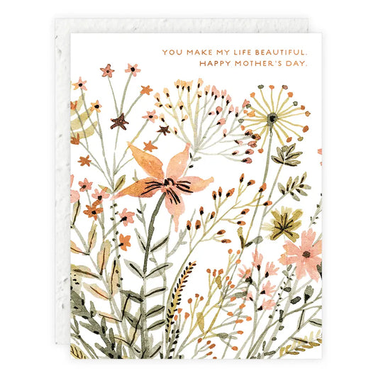 Life Beautiful Mother's Day Card