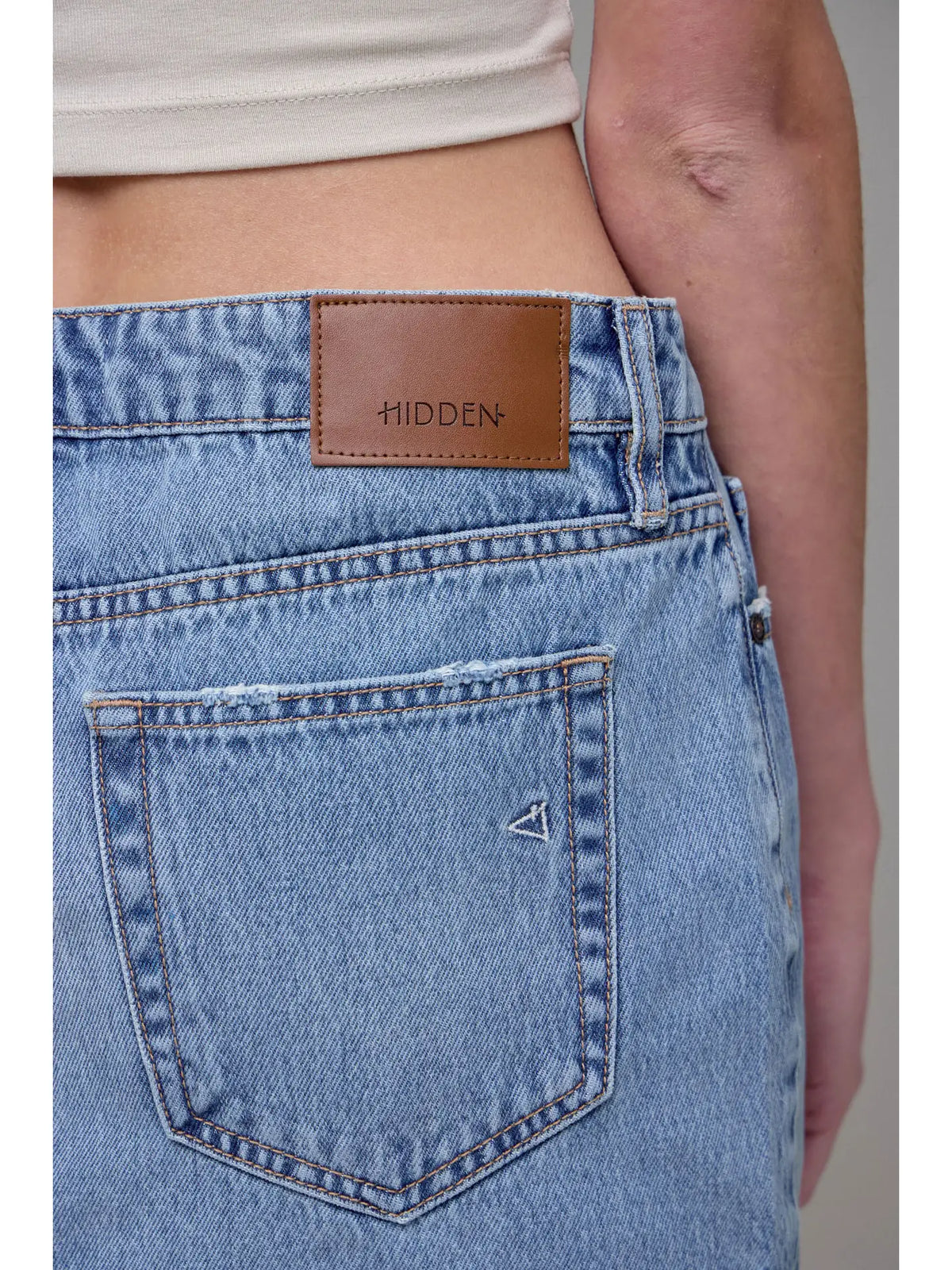Peyton Medium Light Classic Micro Mini Skirt
