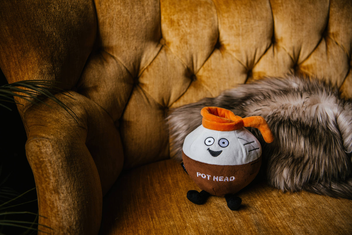 Plush Coffee Pot - Pot Head