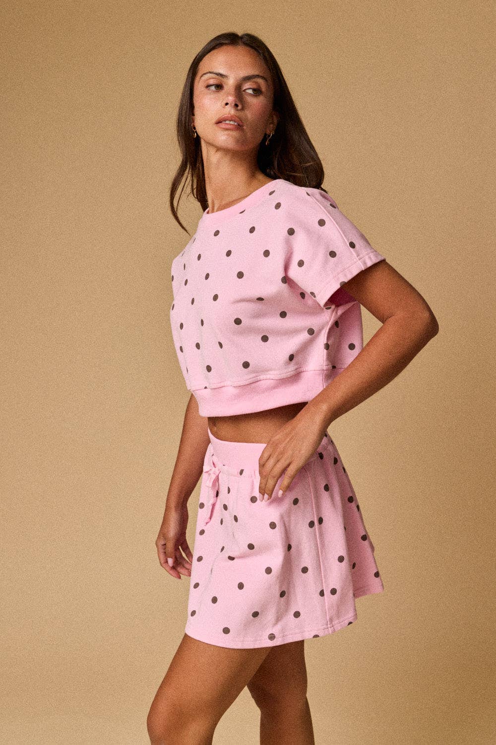 Lounge Polka Dot Skort