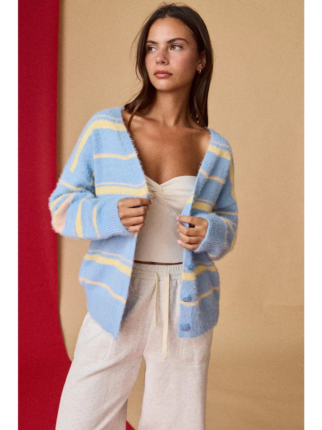 Taylor Button-Up Sweater