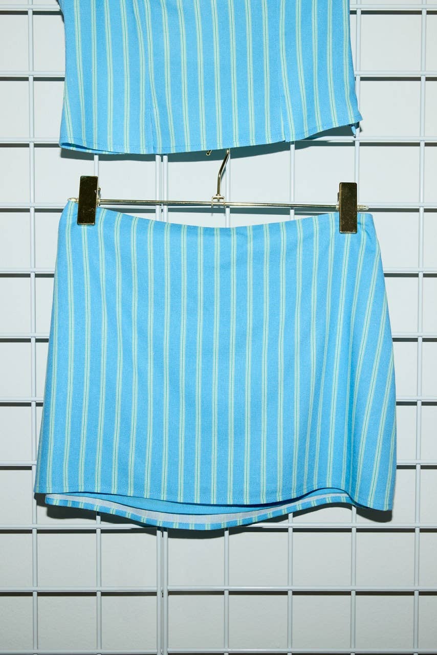 STRIPES MINI SKIRT