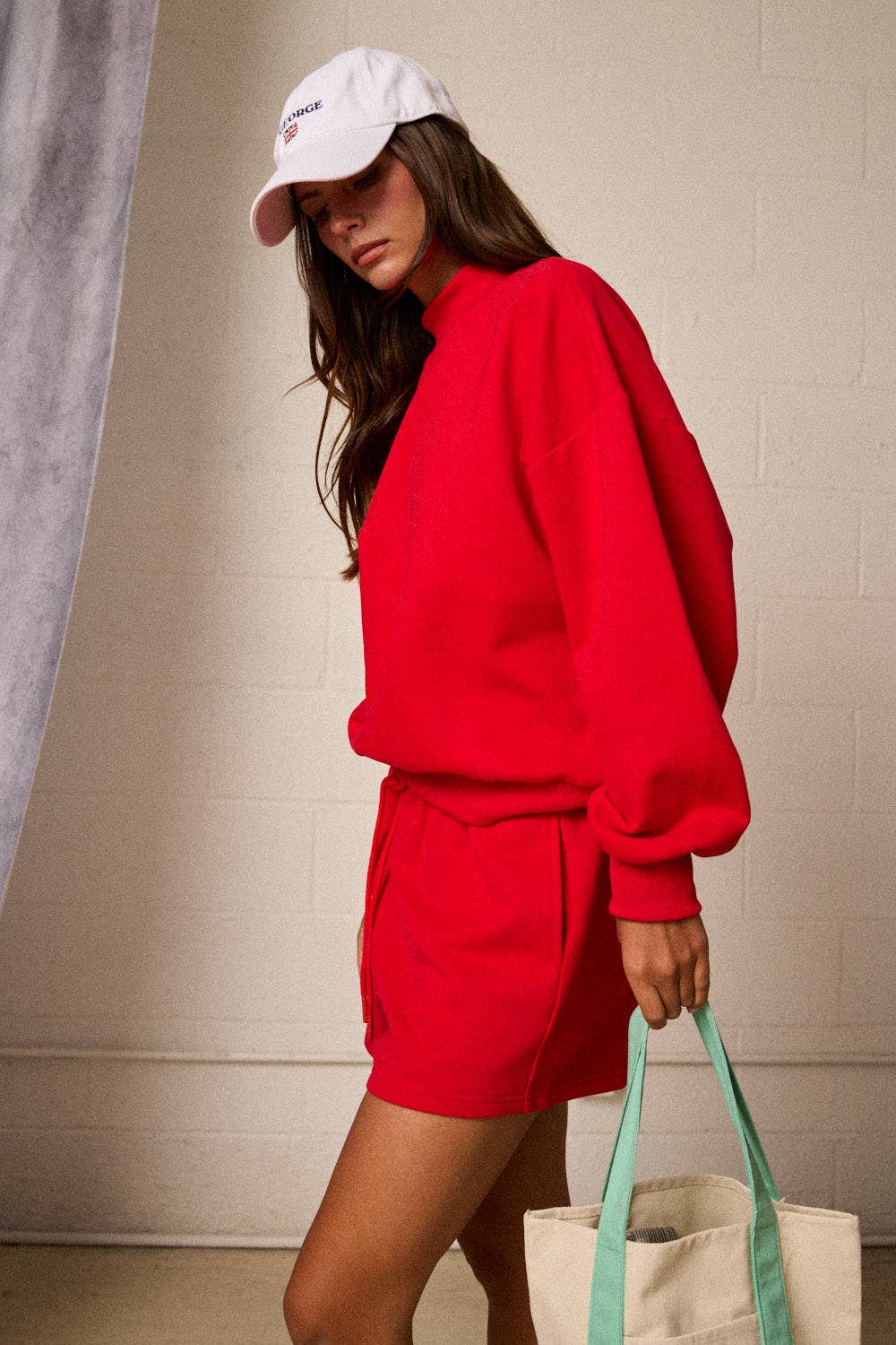 Oversized Lounge Mockneck