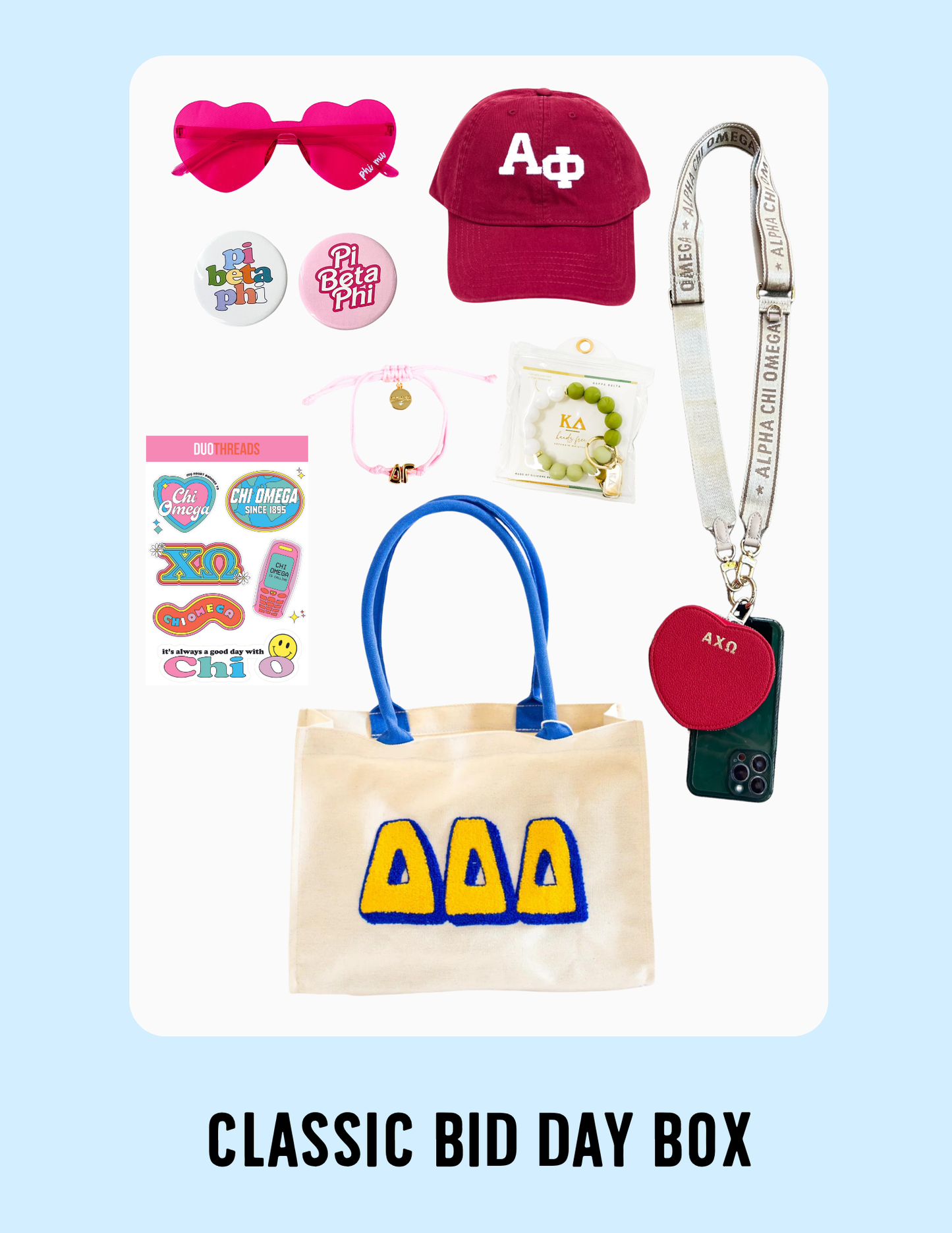 Bid Day Sorority Box
