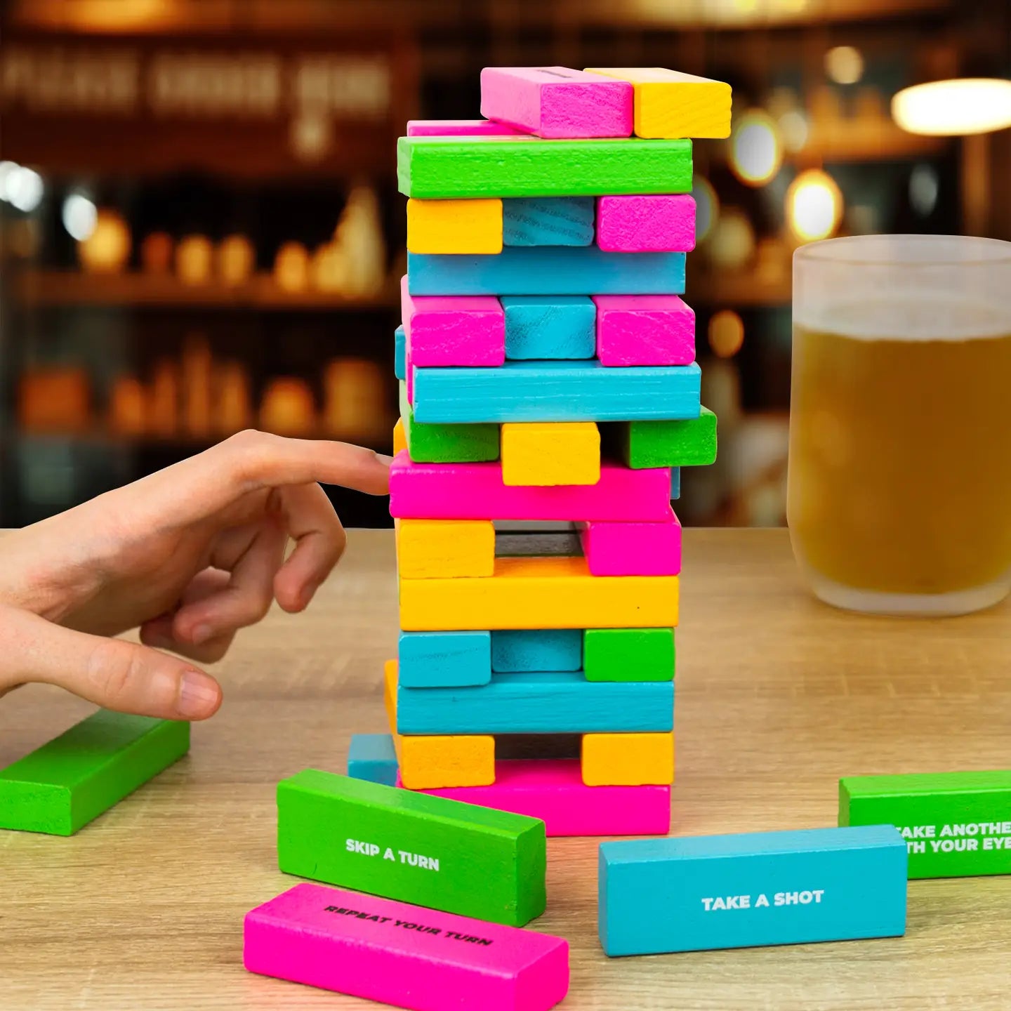 Tipsy Topple Tower - The Drinking Game