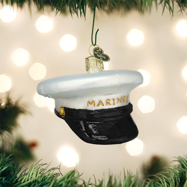 Glass Military/First Responder Ornaments