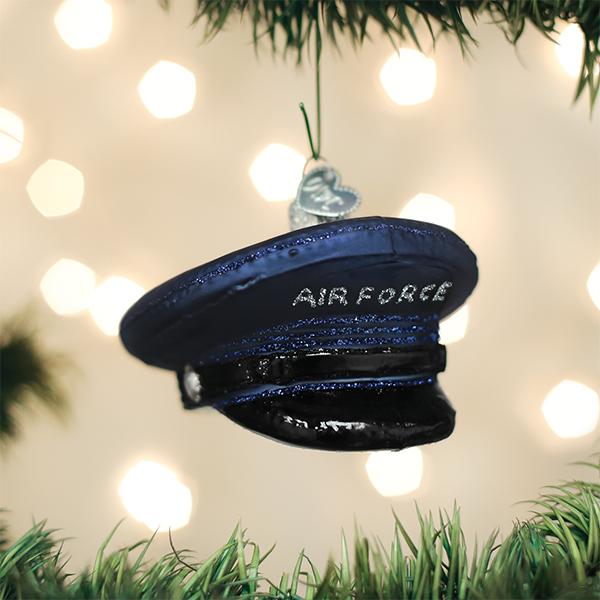 Glass Military/First Responder Ornaments