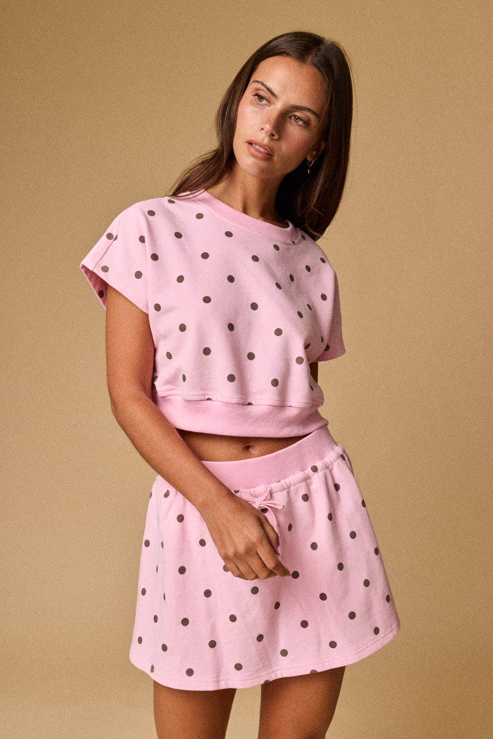 Lounge Polka Dot Skort