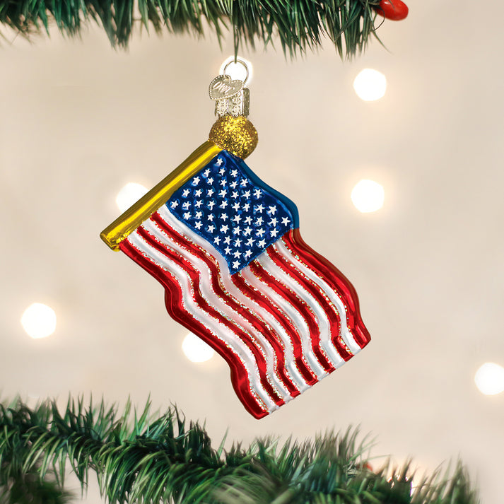 Glass Military/First Responder Ornaments